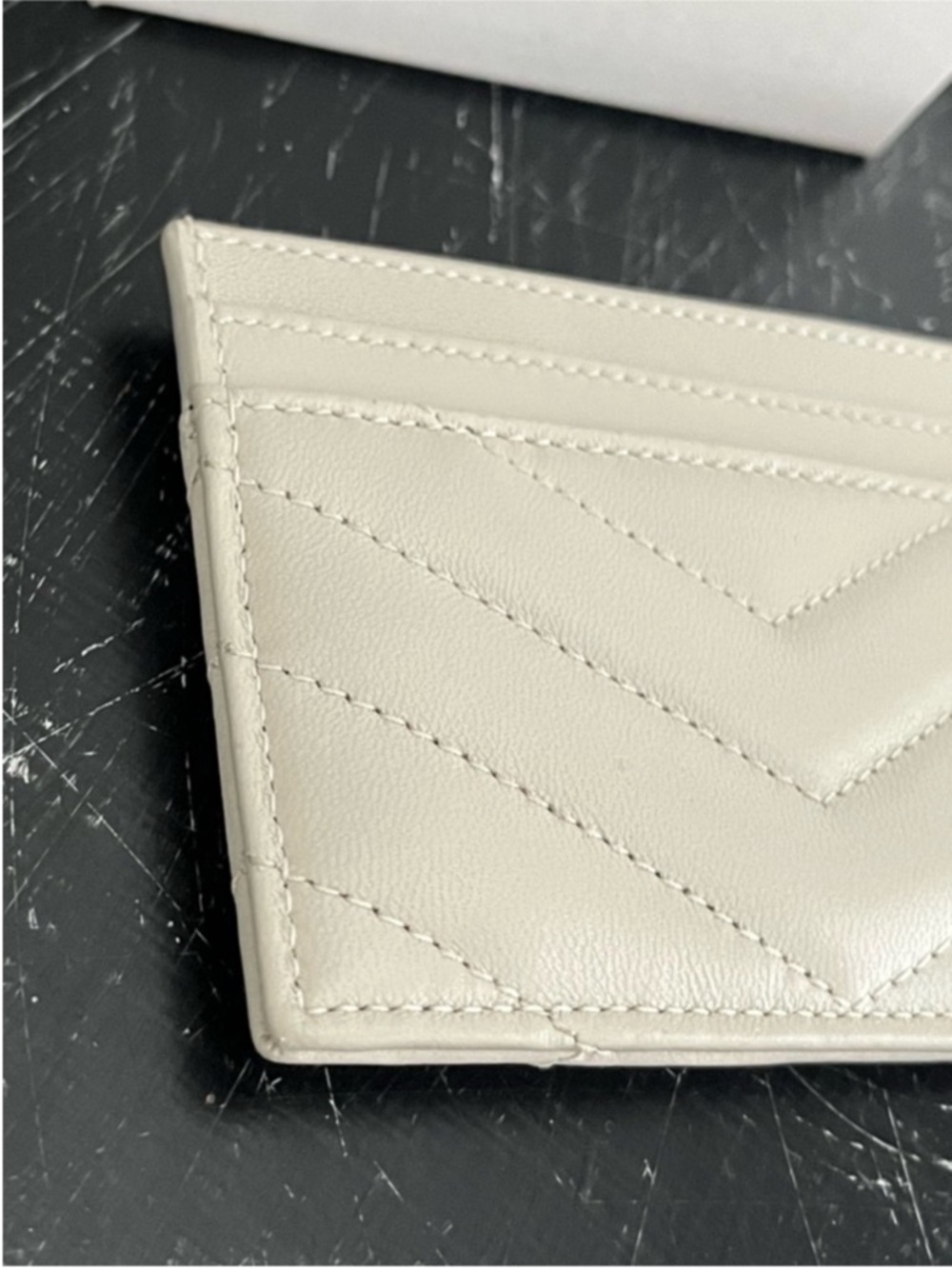 Saint Laurent Lambskin Leather Card Case - Picture 10 of 16